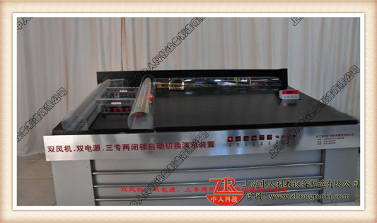 雙風(fēng)機(jī)、雙電源、自動(dòng)切換，三專(zhuān)二閉鎖演示裝置
