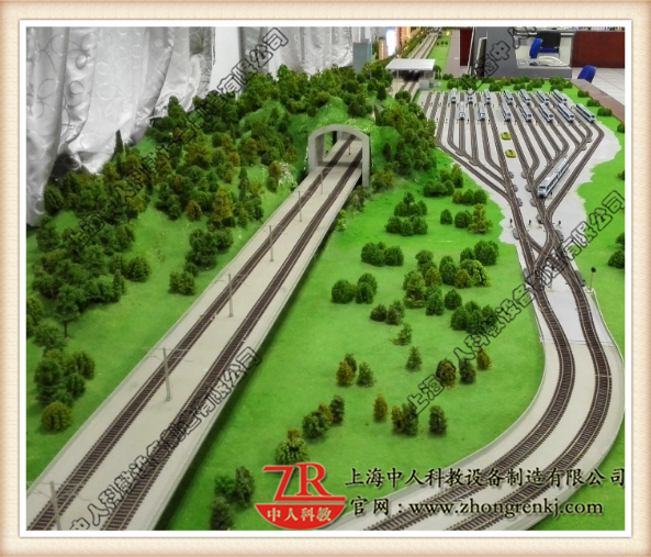 城市軌道交通信號(hào)控制及運(yùn)營管理仿真實(shí)訓(xùn)系統(tǒng)沙盤臺(tái)體