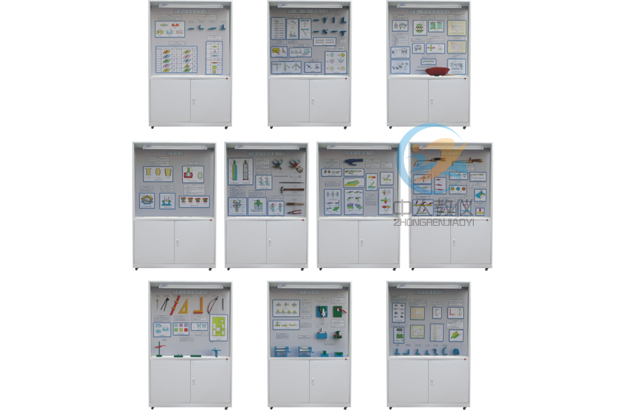 《焊、鉚工工藝學(xué)》陳列柜,焊、鉚工工藝學(xué)教學(xué)陳列柜