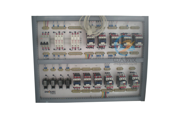 智能型四合一機床電氣技能實訓考核裝置,機床電氣培訓操作臺-面板
