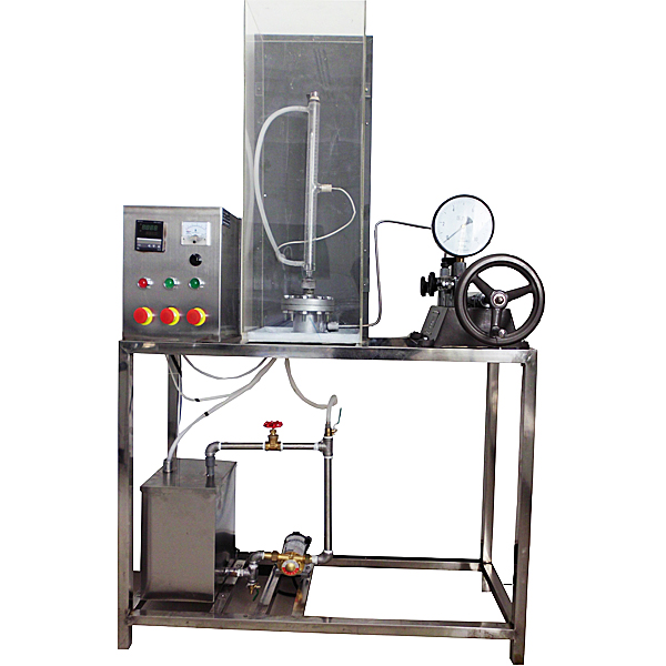 二氧化碳臨界參數(shù)實驗臺(圖1) 二氧化碳臨界功能數(shù)值實驗臺,壓力傳感器標(biāo)定教學(xué)實驗臺